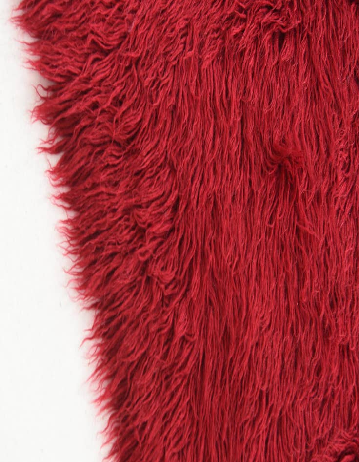 Detail image of 3' 7 x 4' 8  Hand Knotted Moroccan Wool Rug