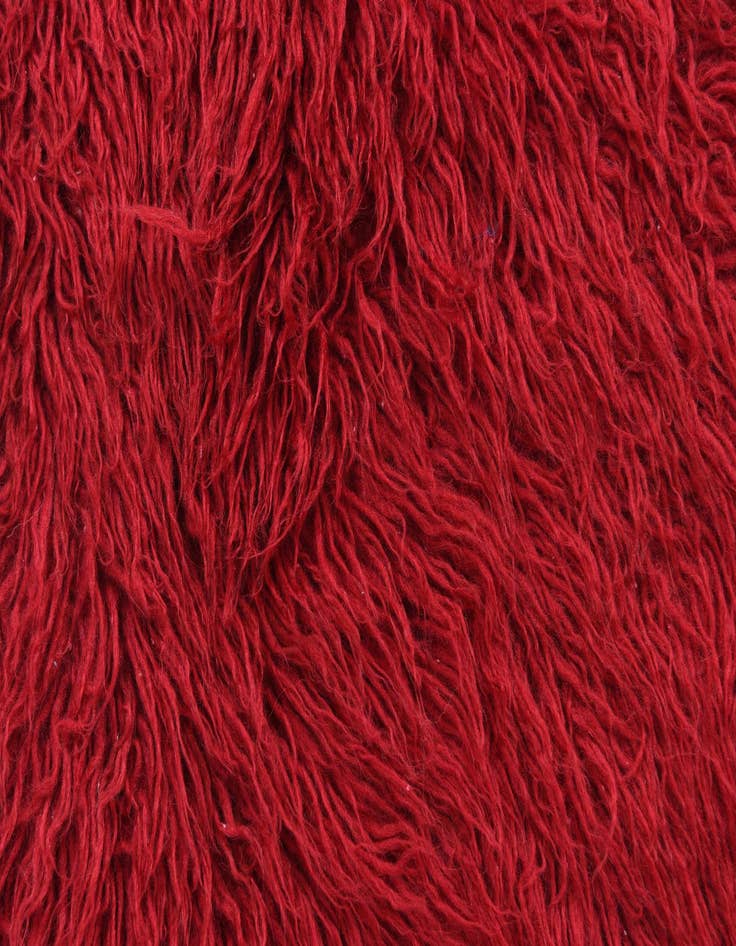 Detail image of 3' 7 x 4' 8  Hand Knotted Moroccan Wool Rug