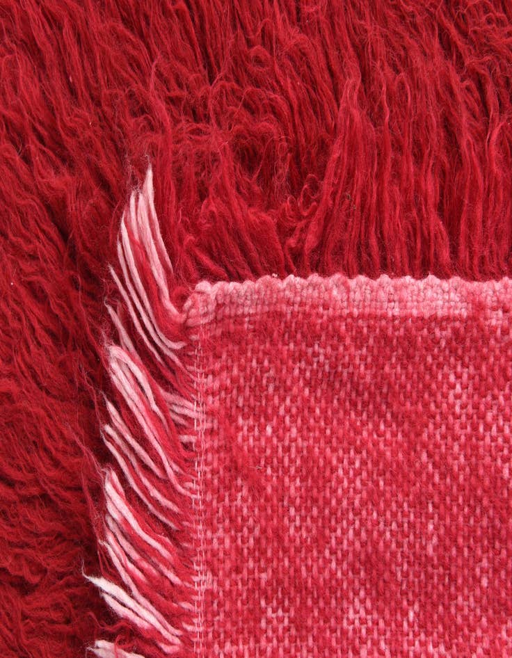 Detail image of 3' 4 x 5' 6  Hand Knotted Moroccan Wool Rug