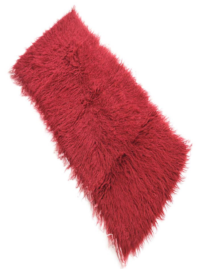 Detail image of 3' x 5'  Hand Knotted Moroccan Wool Rug