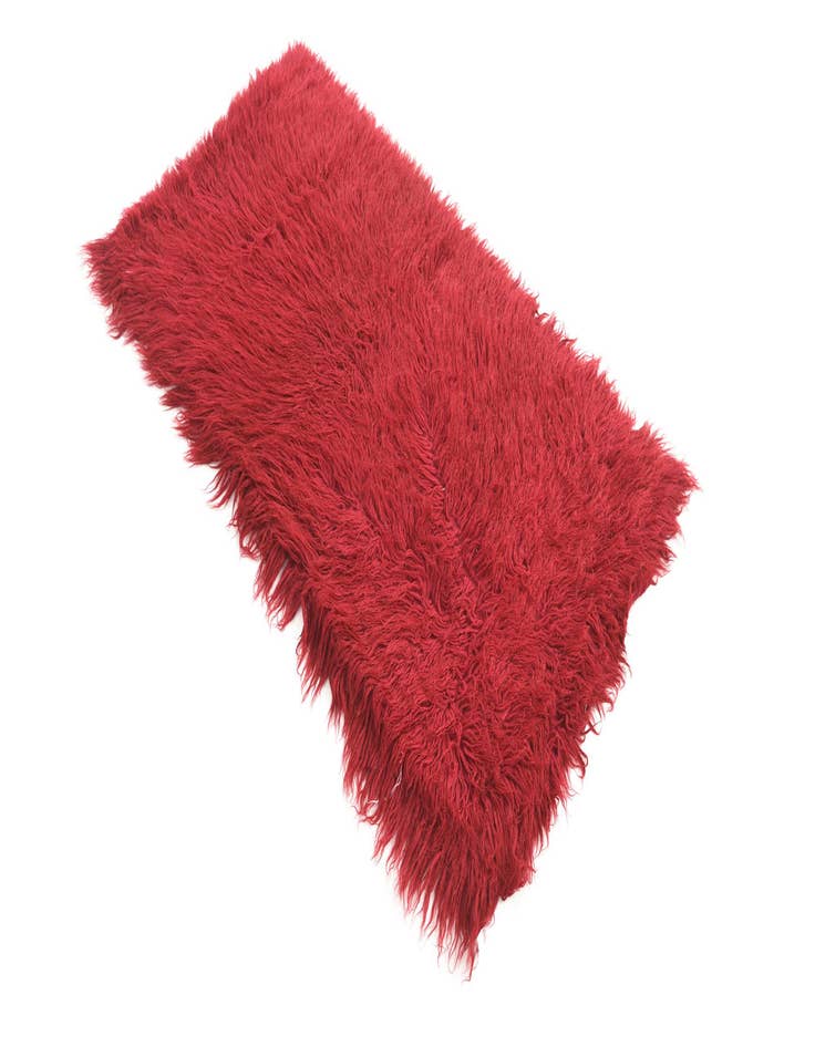 Detail image of 2' 6 x 4' 6  Hand Knotted Moroccan Wool Rug