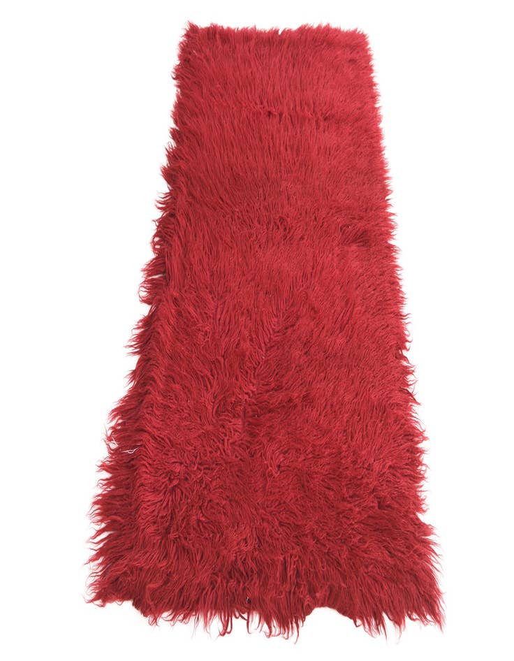 Detail image of 2' 6 x 4' 6  Hand Knotted Moroccan Wool Rug