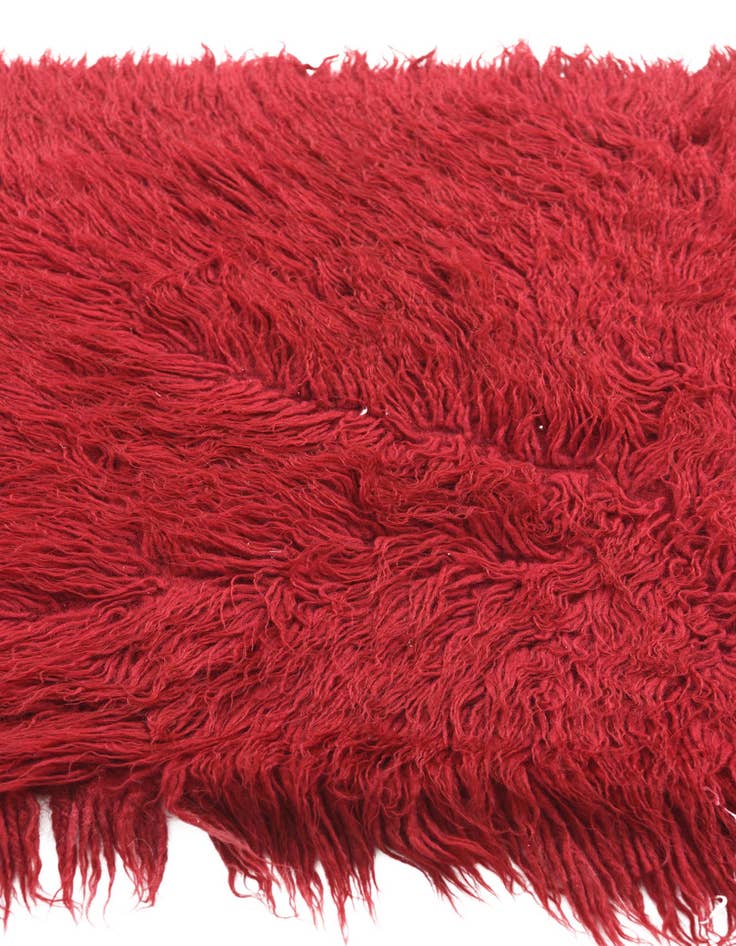 Detail image of 2' 6 x 4' 6  Hand Knotted Moroccan Wool Rug