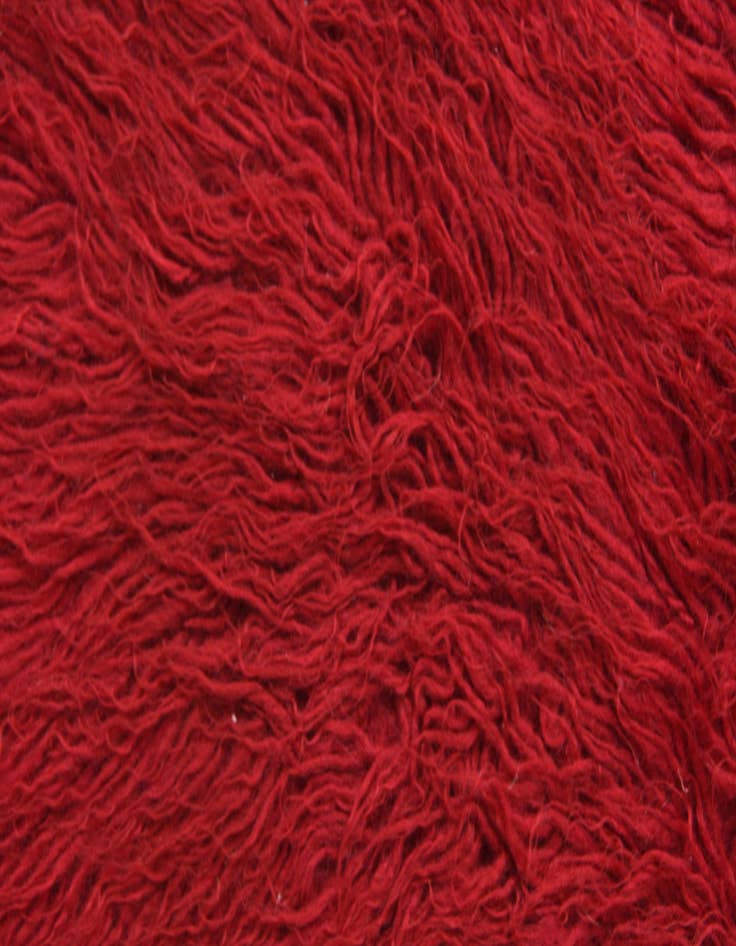 Detail image of 2' 6 x 4' 6  Hand Knotted Moroccan Wool Rug