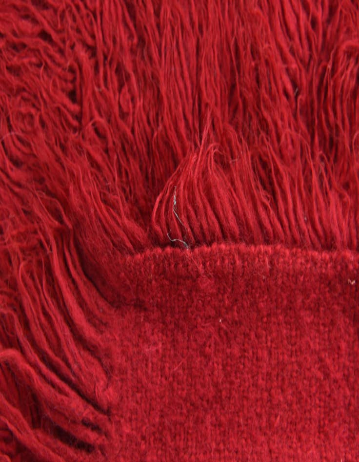 Detail image of 2' 6 x 4' 6  Hand Knotted Moroccan Wool Rug