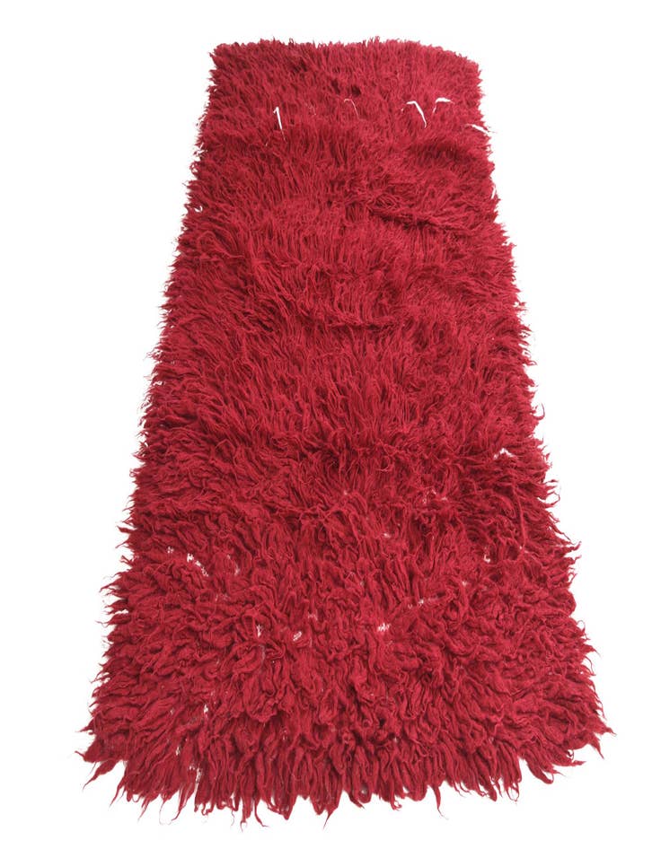 Detail image of 3' 3 x 5' 6  Hand Knotted Moroccan Wool Rug