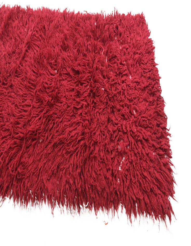 Detail image of 3' 3 x 5' 6  Hand Knotted Moroccan Wool Rug