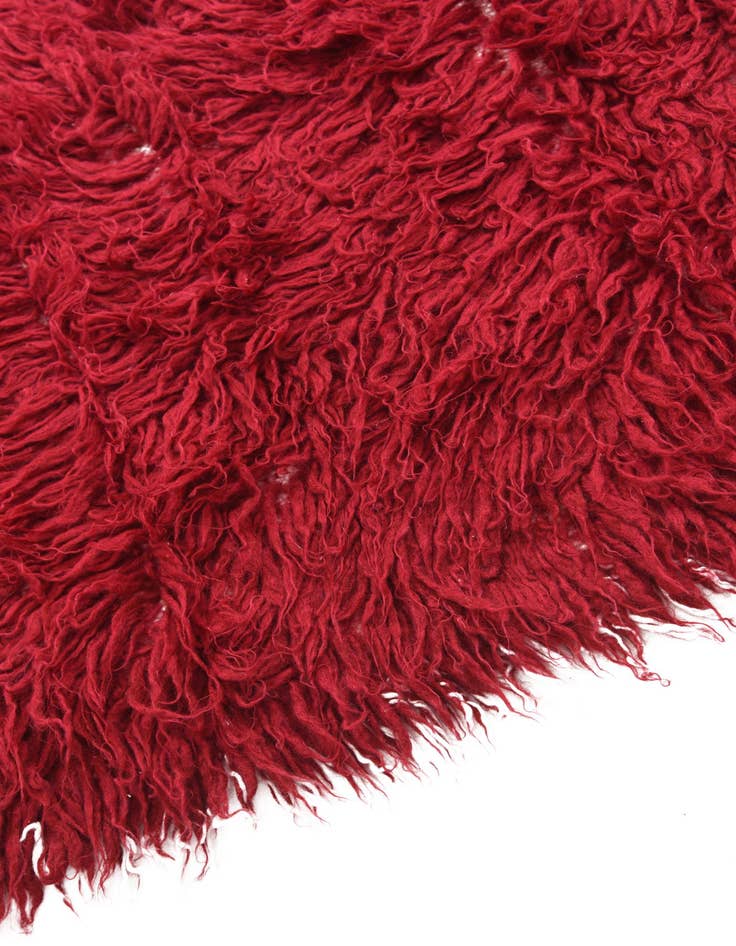 Detail image of 3' 3 x 5' 6  Hand Knotted Moroccan Wool Rug