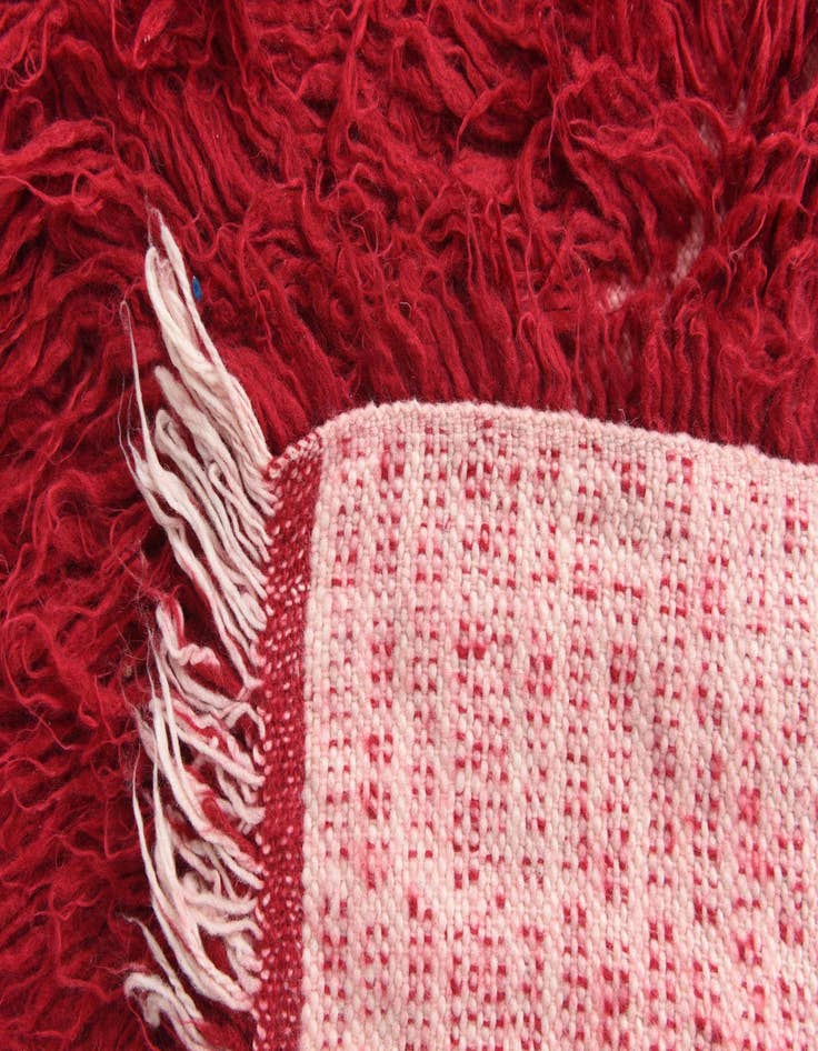 Detail image of 3' 3 x 5' 6  Hand Knotted Moroccan Wool Rug