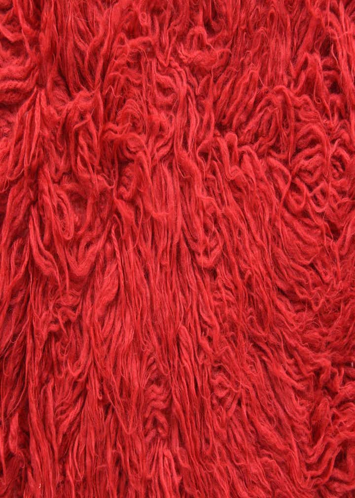 2' 8 x 4' 9 Hand Knotted Moroccan Wool Rug