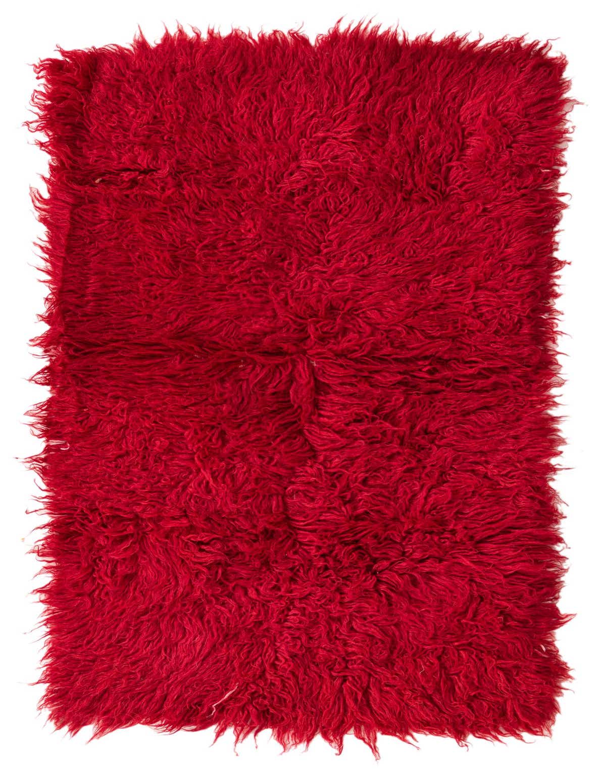 2' 8 x 4' 9 Hand Knotted Moroccan Wool Rug