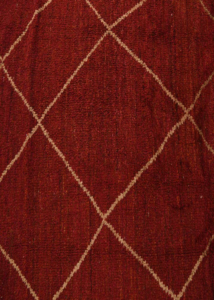 9' 2 x 12' 2 Hand Knotted Moroccan Wool Rug