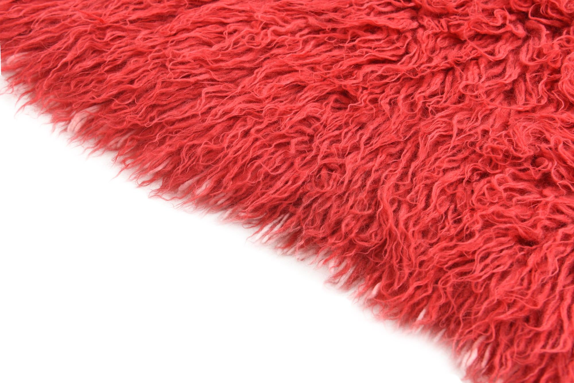 3' 3 x 5' Hand Knotted Moroccan Wool Rug