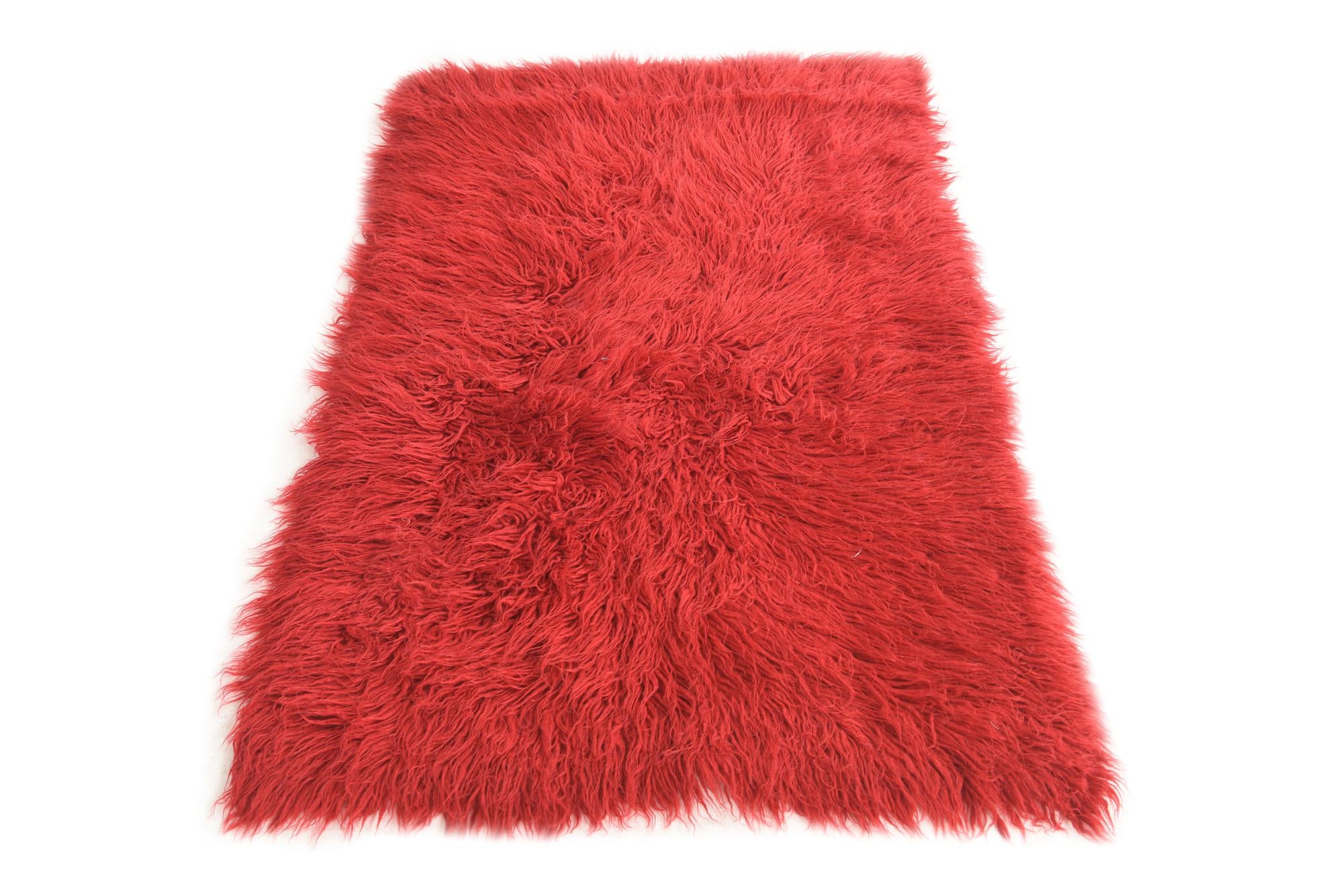 3' x 4' 6 Hand Knotted Moroccan Wool Rug