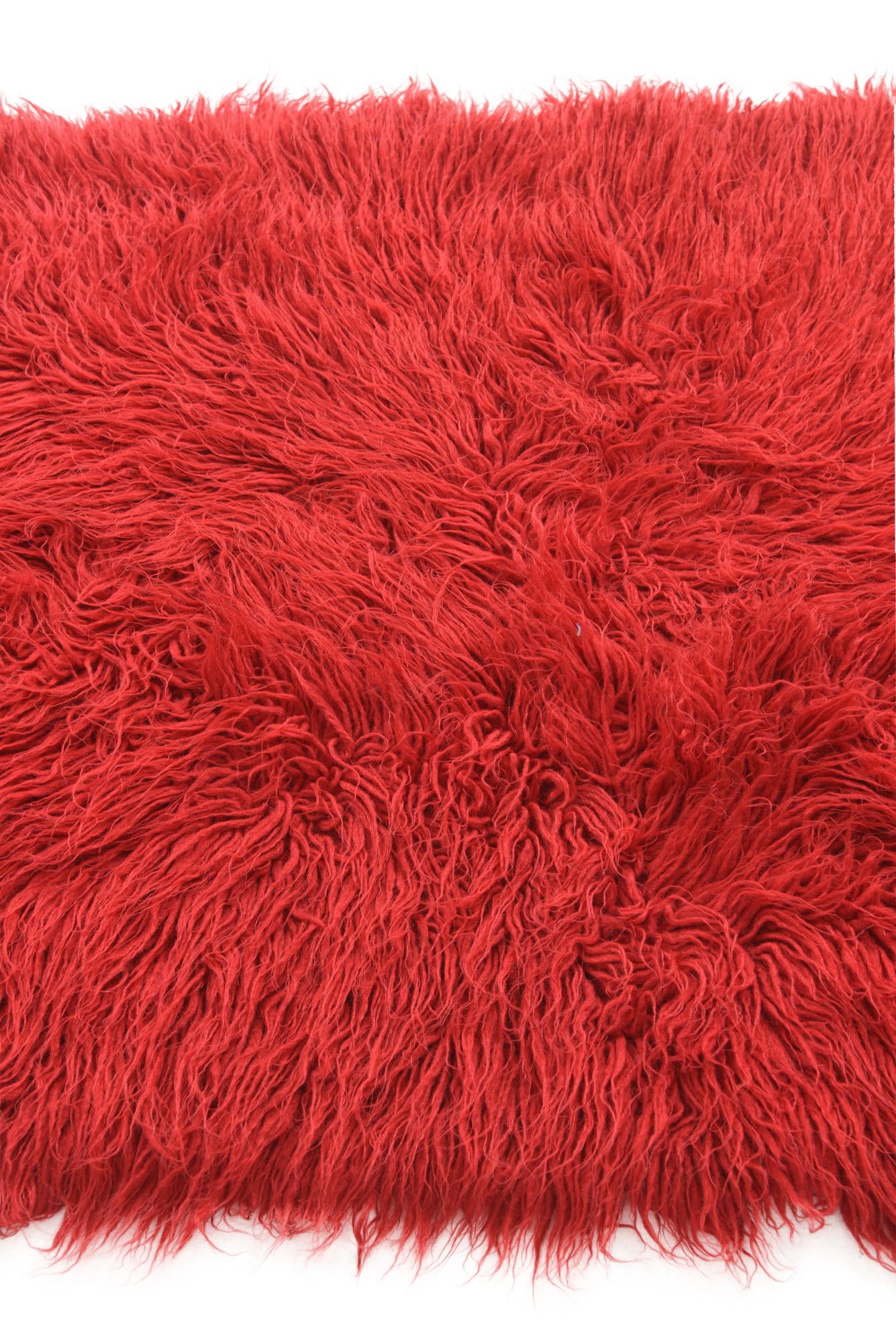 3' x 4' 6 Hand Knotted Moroccan Wool Rug