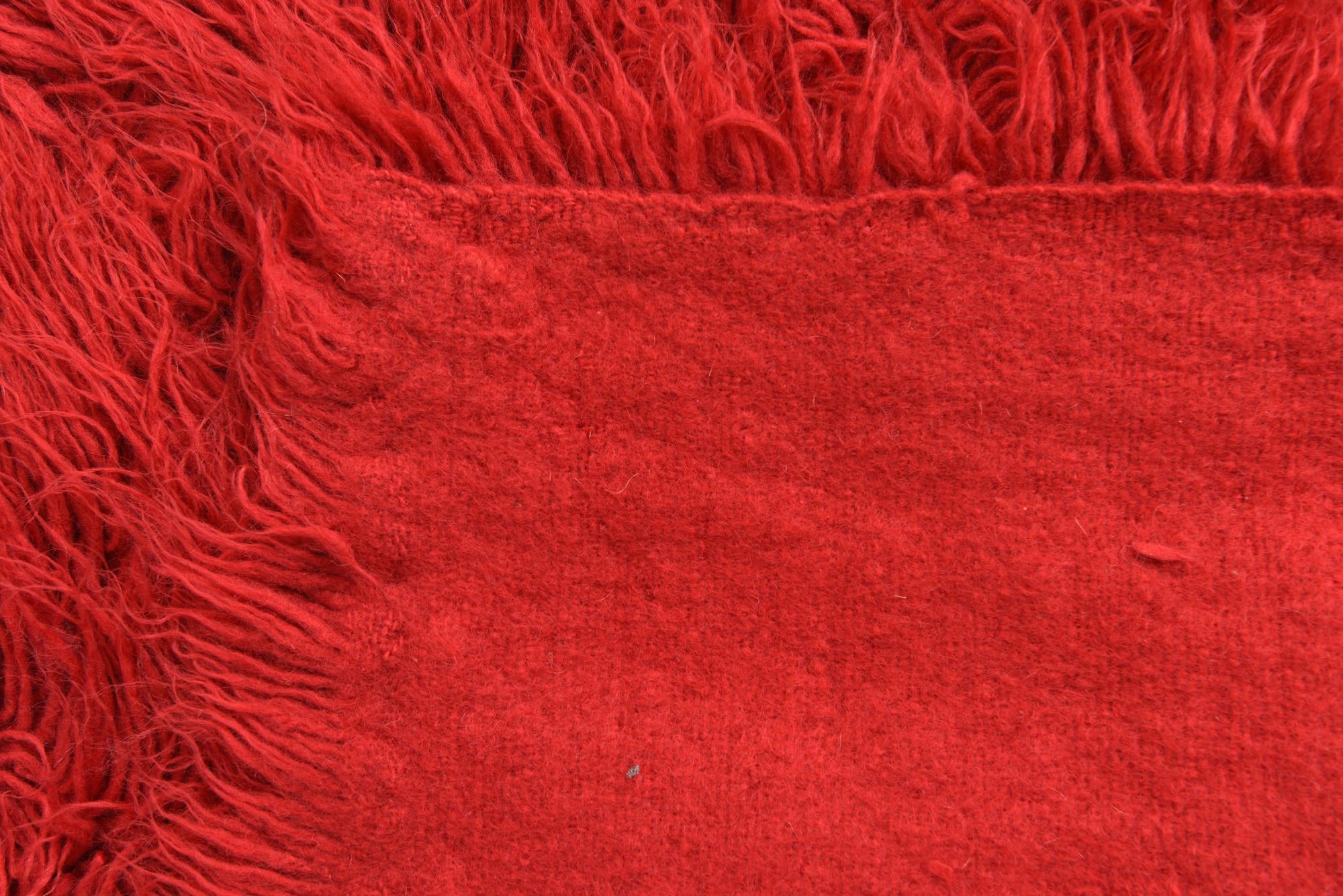 3' x 4' 6 Hand Knotted Moroccan Wool Rug