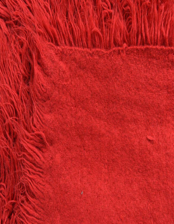 Detail image of 3' x 4' 6  Hand Knotted Moroccan Wool Rug