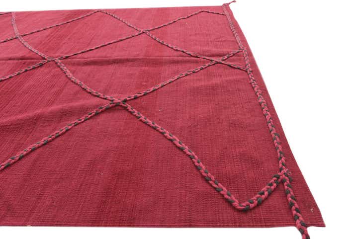 175cm x 245cm Handgeknüpft Marokkanisch Wolle Teppich