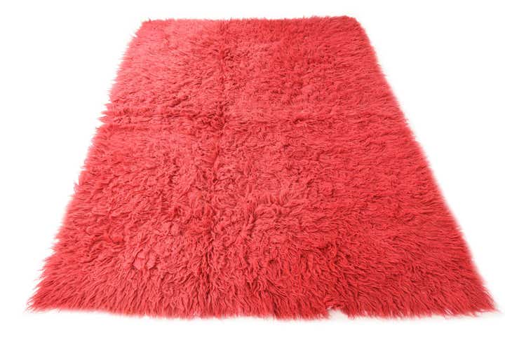 5' 2 x 7' 7 Hand Knotted Moroccan Wool Rug