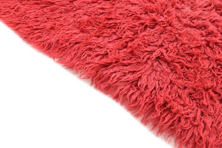 Detail image of 5' 2 x 7' 7 Hand Knotted Moroccan Wool Rug
