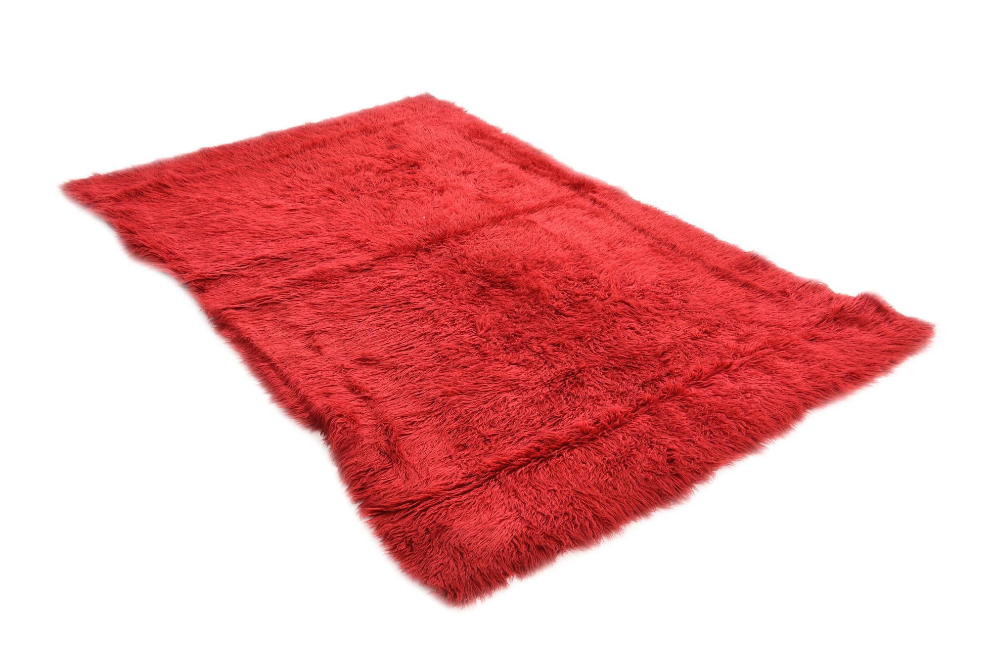 4' 7 x 7' 10 Hand Knotted Moroccan Wool Rug
