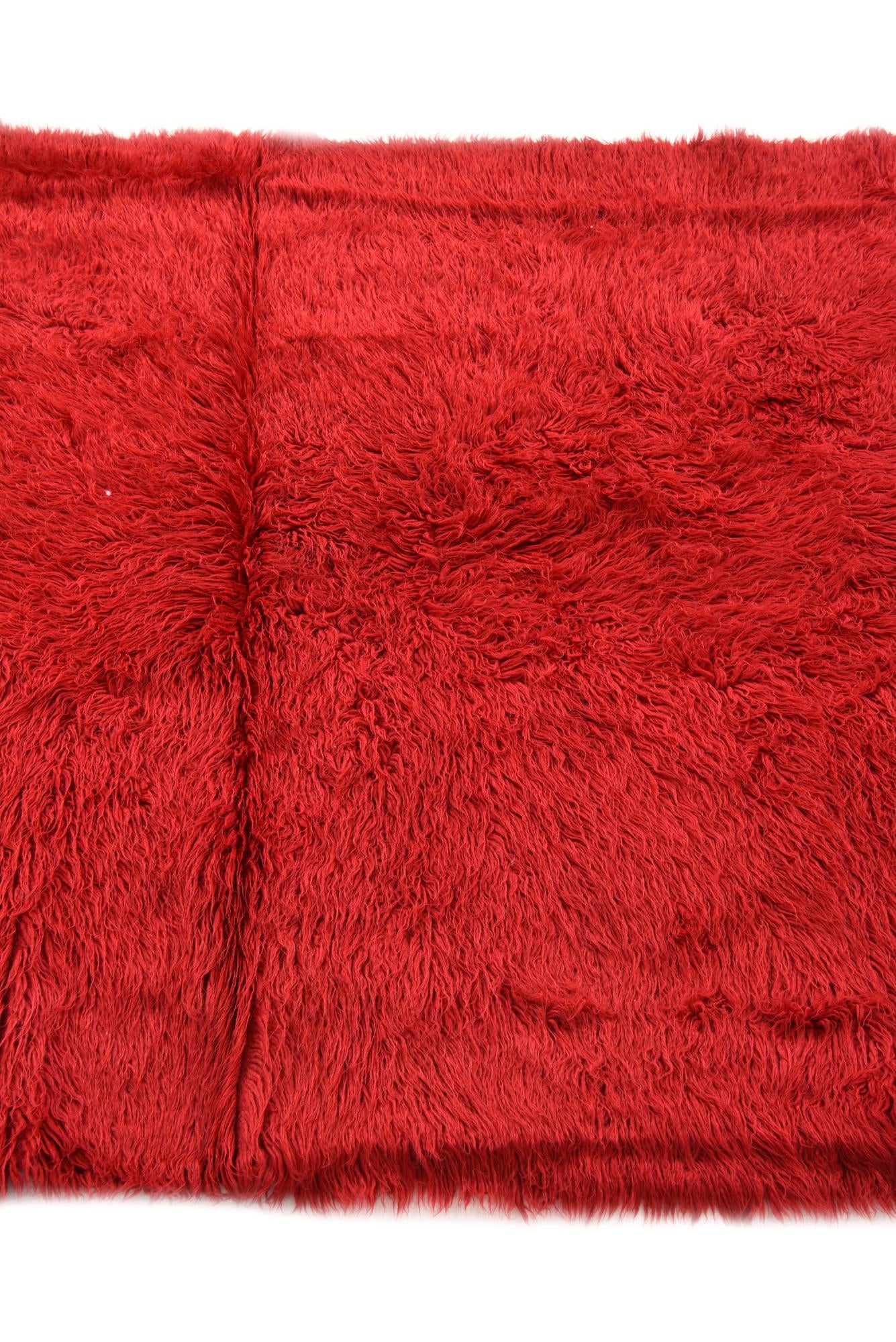 4' 7 x 7' 10 Hand Knotted Moroccan Wool Rug