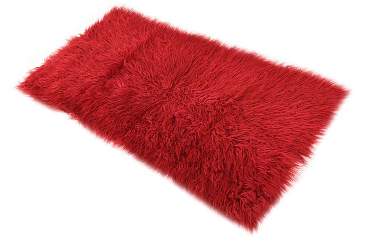 2' 5 x 4' 6 Hand Knotted Moroccan Wool Rug