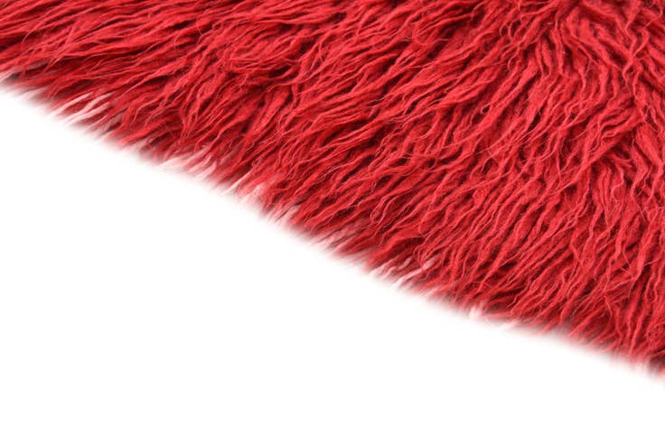 Detail image of 2' 5 x 4' 6 Hand Knotted Moroccan Wool Rug