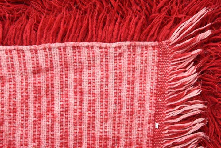 2' 5 x 4' 6 Hand Knotted Moroccan Wool Rug