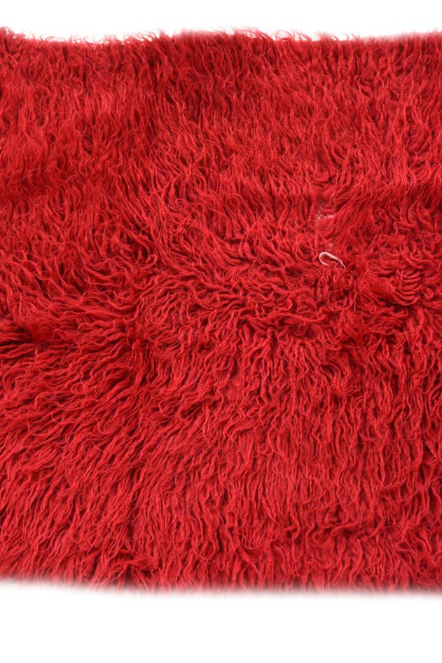 Detail image of 1' 10 x 3' 6 Hand Knotted Moroccan Wool Rug