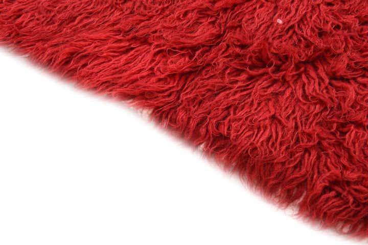2' 4 x 4' 3 Hand Knotted Moroccan Wool Rug