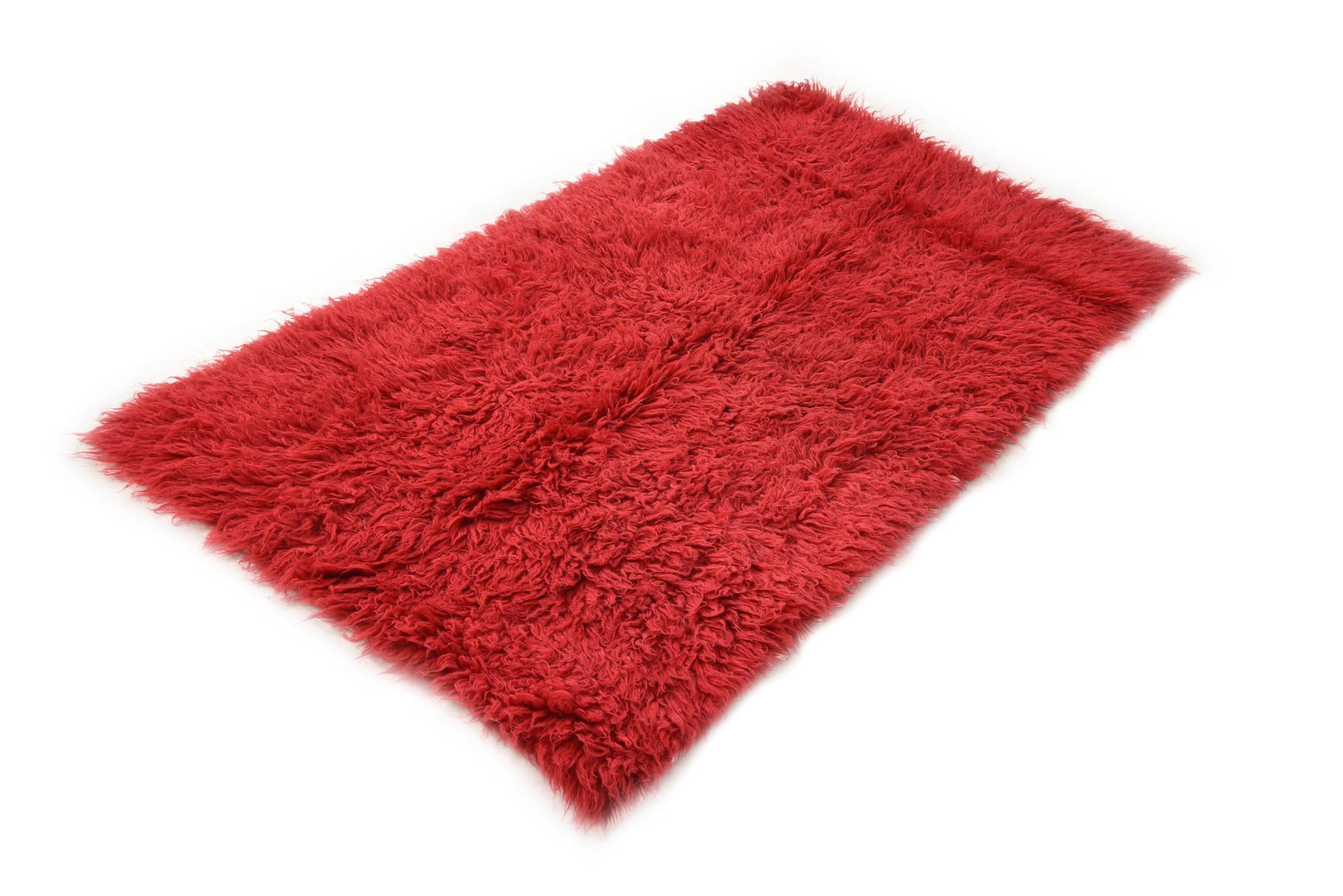 3' 1 x 5' 4 Hand Knotted Moroccan Wool Rug
