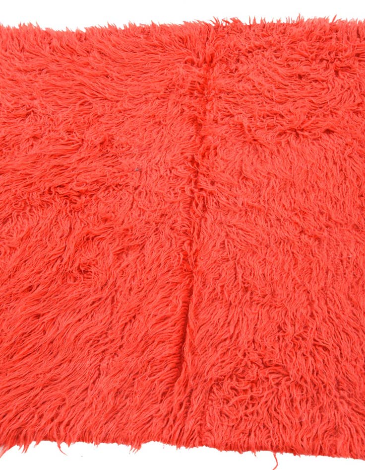 Detail image of 3' x 4' 8  Hand Knotted Moroccan Wool Rug