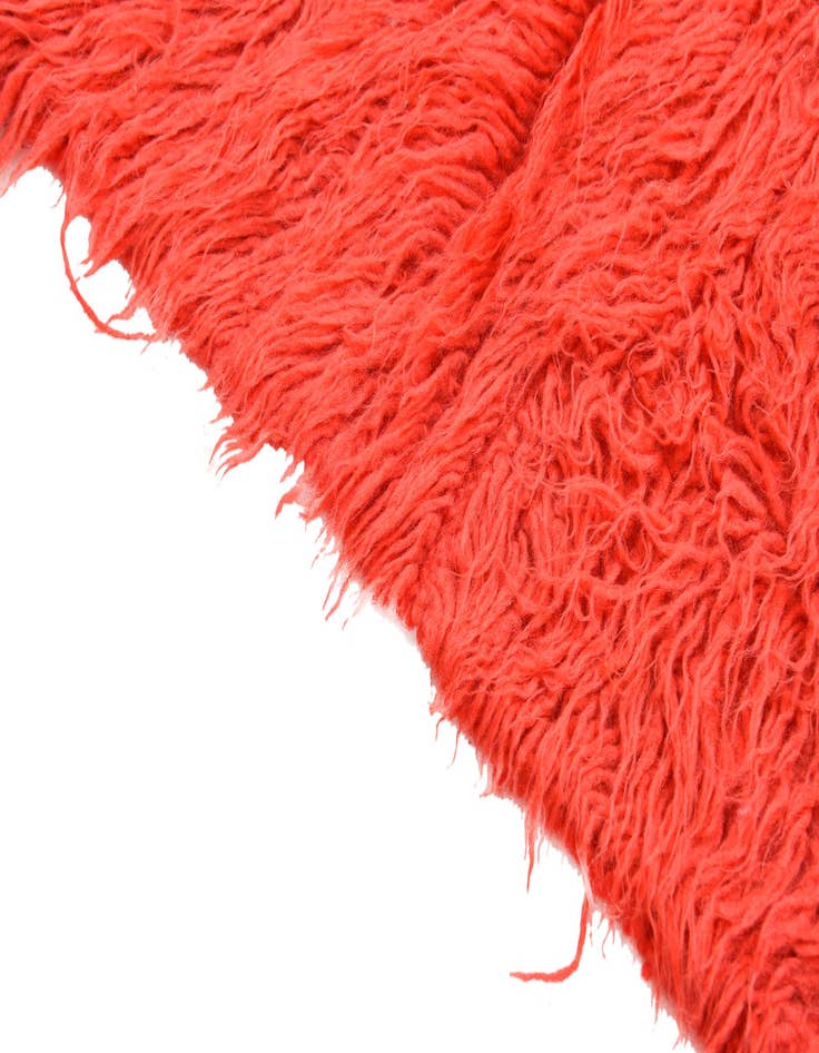 Detail image of 3' x 4' 8  Hand Knotted Moroccan Wool Rug