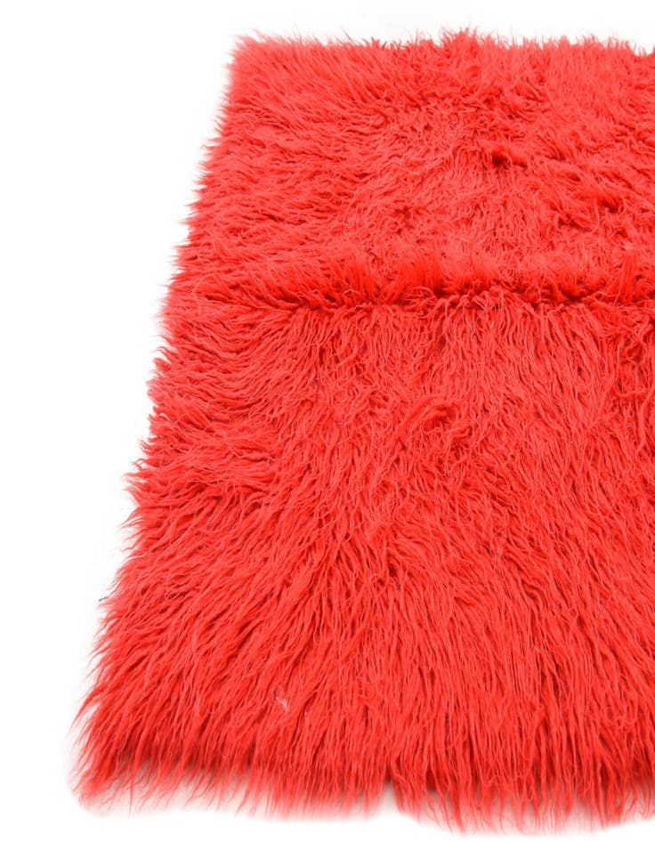 Detail image of 2' 8 x 3'  Hand Knotted Moroccan Rug