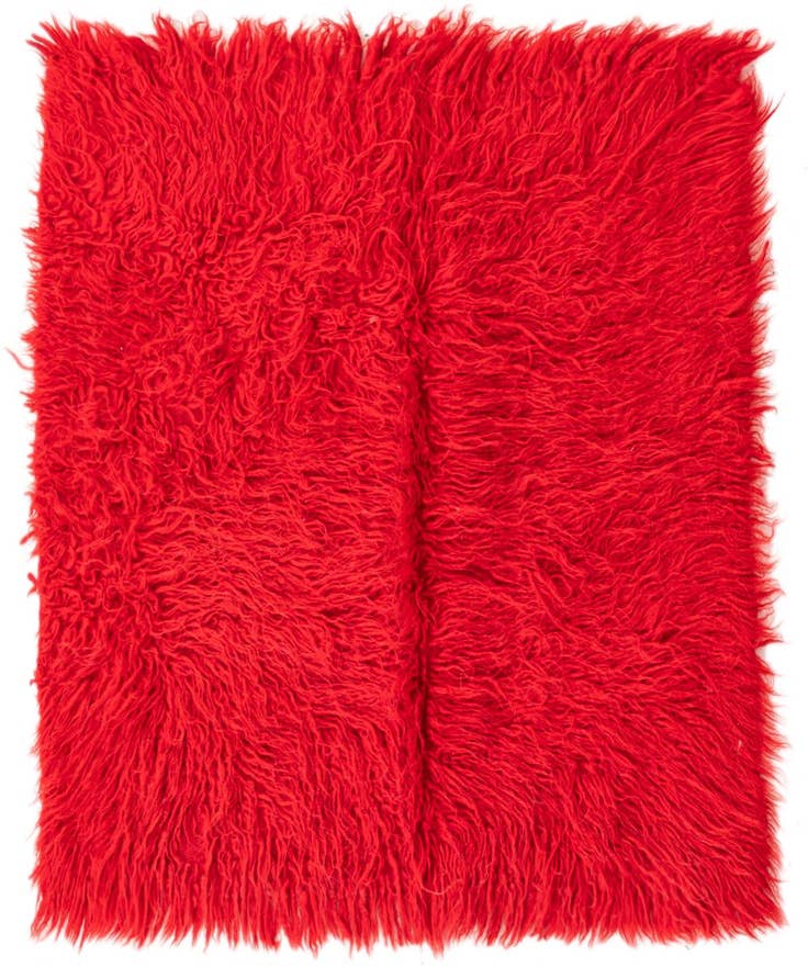 Detail image of 2' 8 x 3' Hand Knotted Moroccan Rug