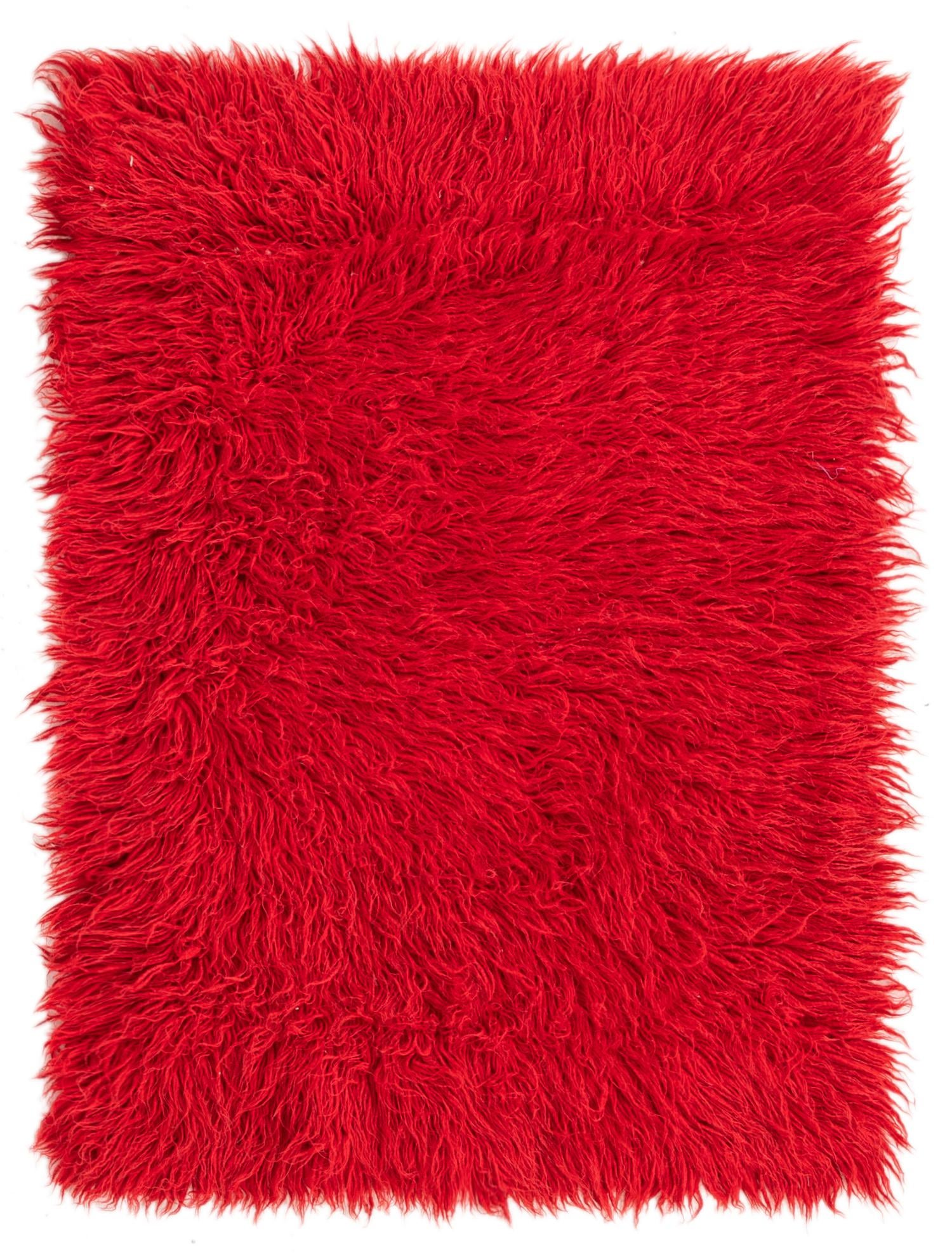 3' x 4' 1 Hand Knotted Moroccan Wool Rug