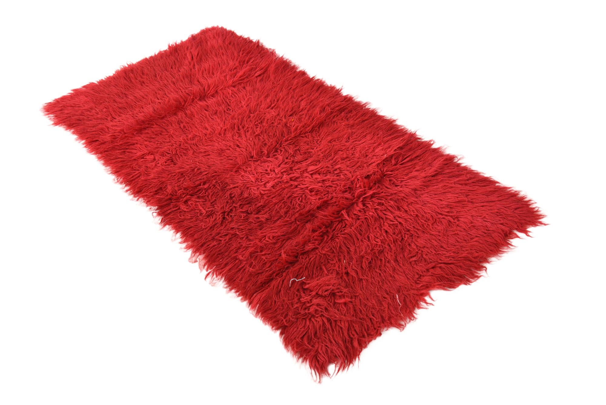 2' 5 x 4' 8 Hand Knotted Moroccan Wool Rug