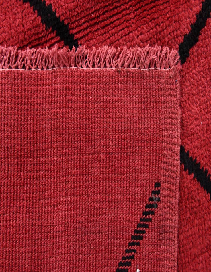 Detail image of 9' 3 x 11' 7  Hand Knotted Moroccan Wool Rug