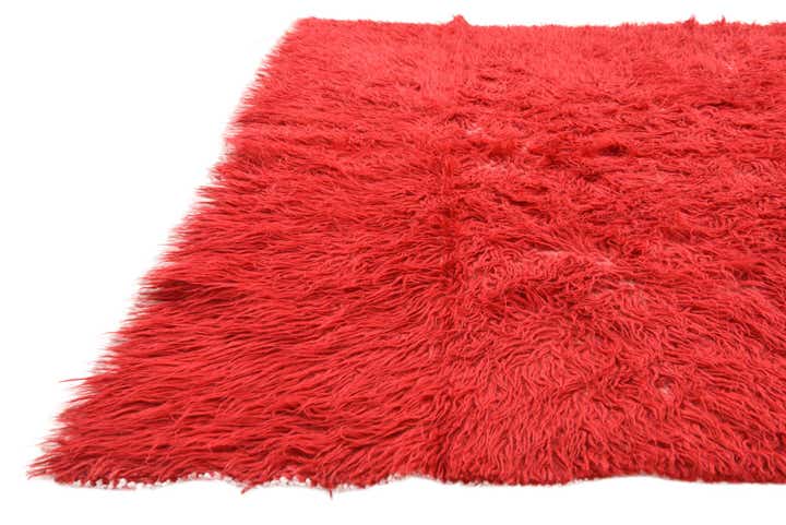 4' x 5' 3 Hand Knotted Moroccan Wool Rug