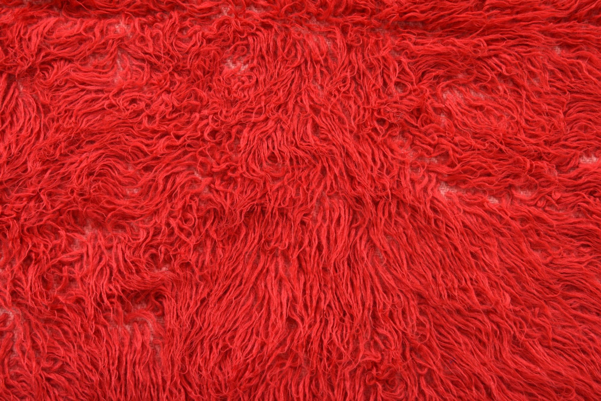 4' x 5' 3 Hand Knotted Moroccan Wool Rug