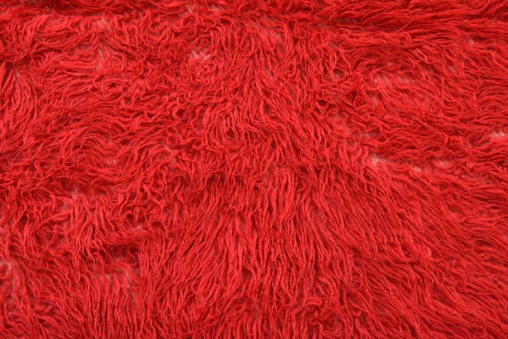 4' x 5' 3 Hand Knotted Moroccan Wool Rug