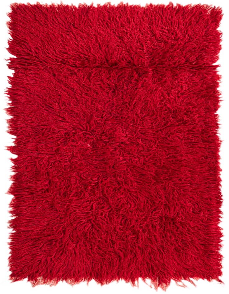 Detail image of 2' 10 x 5' 4 Hand Knotted Moroccan Wool Rug