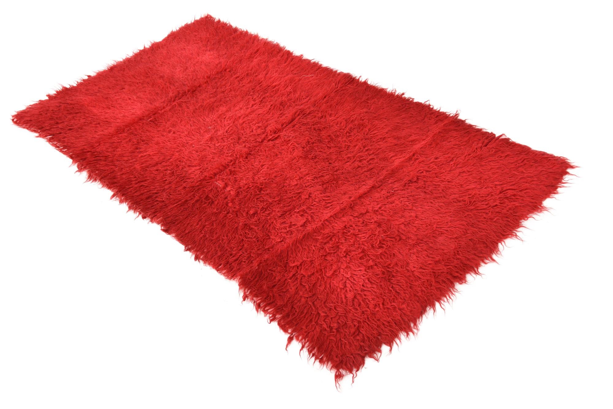 2' 10 x 5' 5 Hand Knotted Moroccan Wool Rug