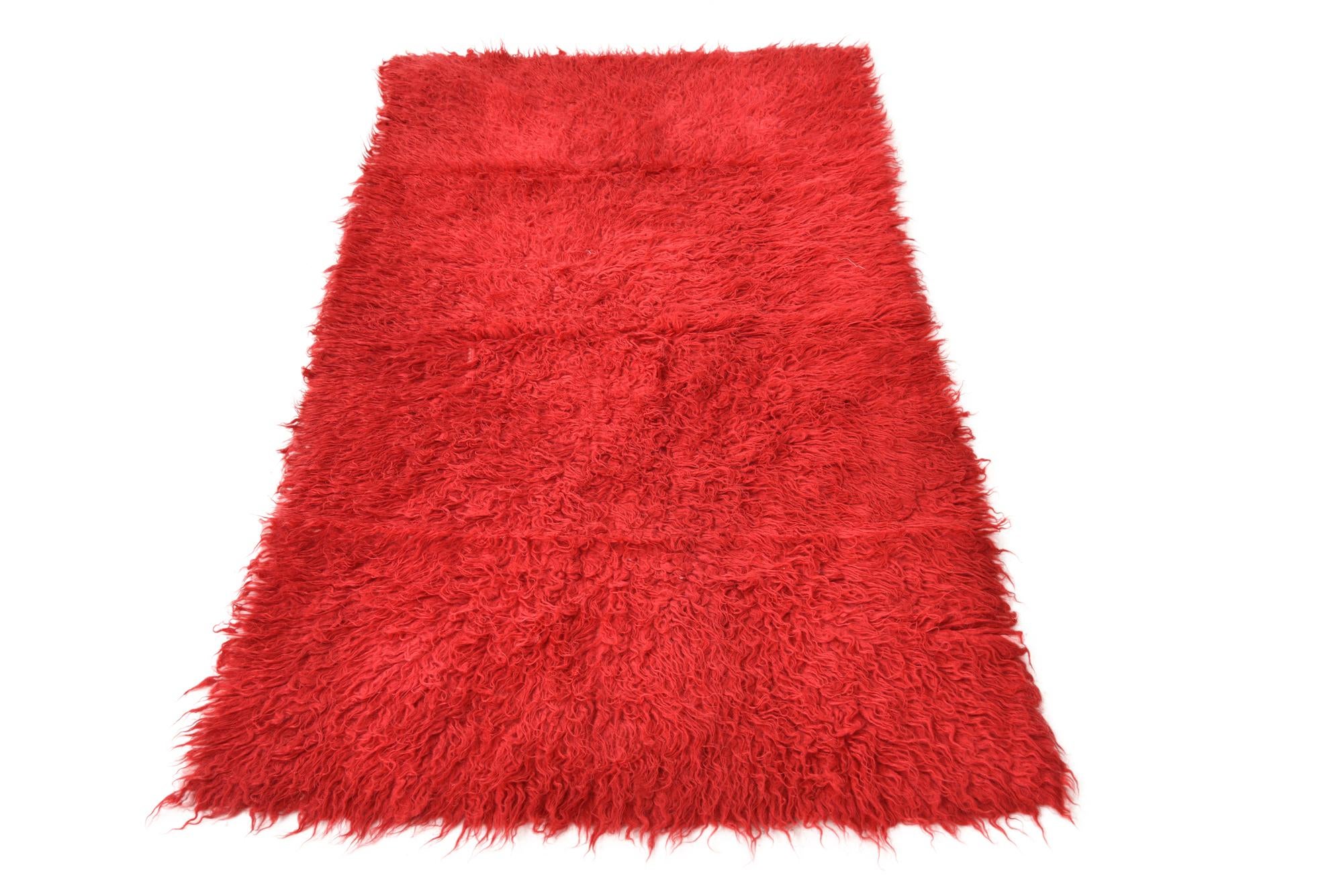 2' 10 x 5' 5 Hand Knotted Moroccan Wool Rug