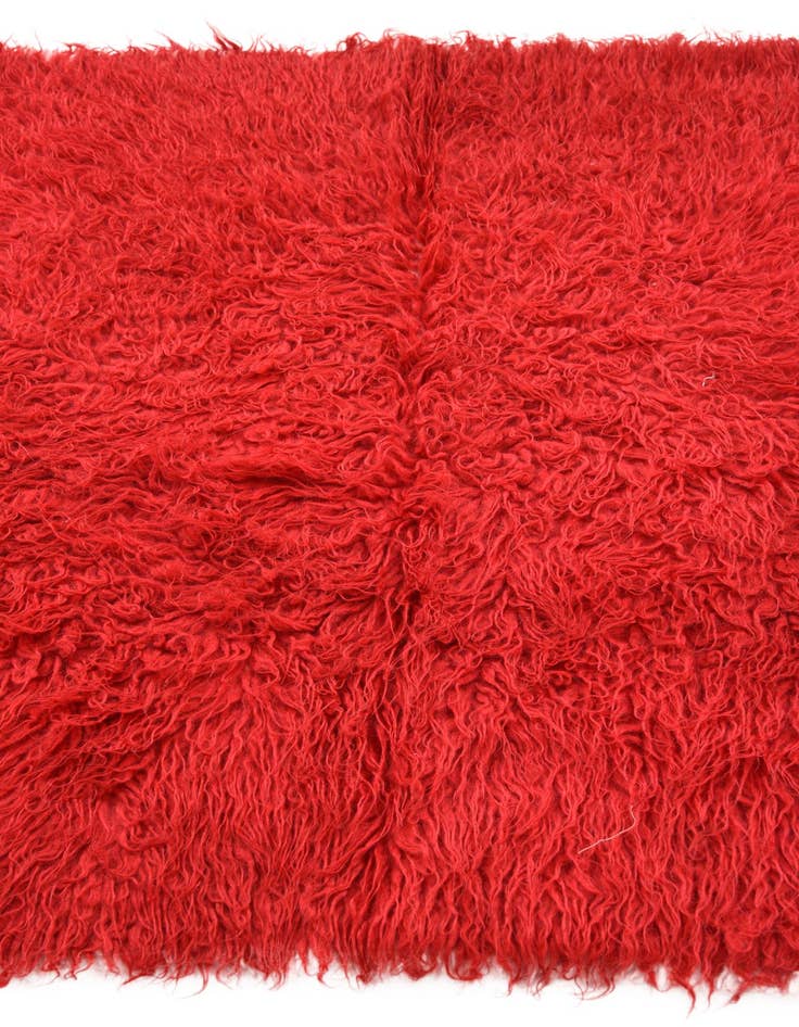 Detail image of 2' 10 x 5' 5  Hand Knotted Moroccan Wool Rug