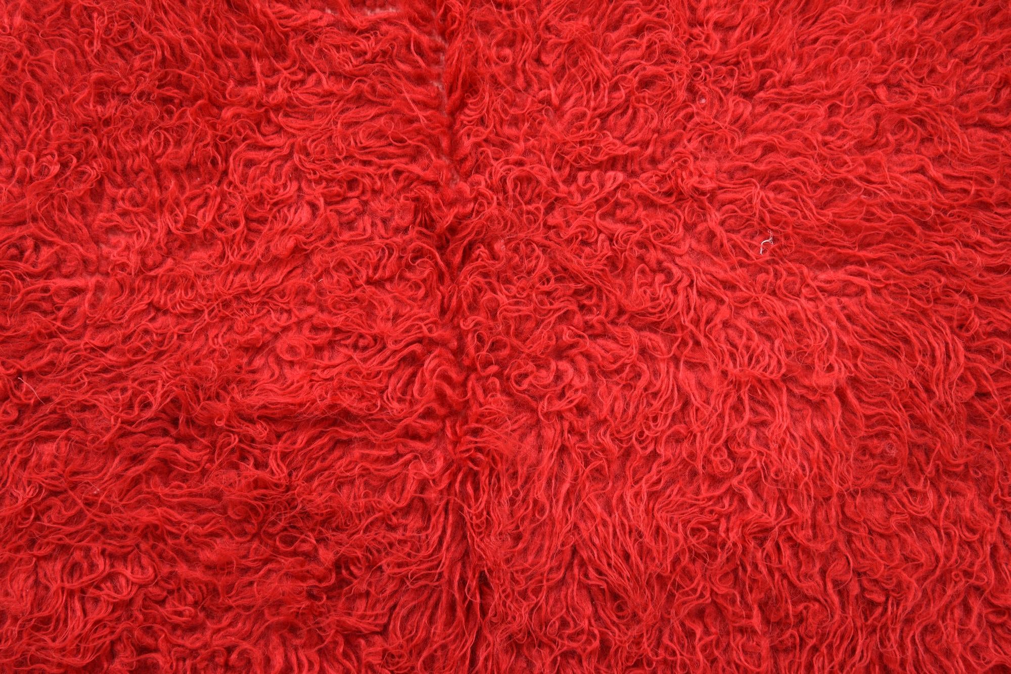 2' 10 x 5' 5 Hand Knotted Moroccan Wool Rug