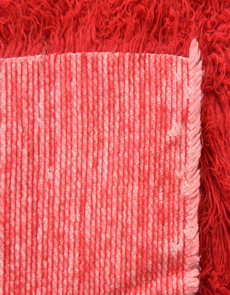 Detail image of 2' 10 x 5' 5  Hand Knotted Moroccan Wool Rug