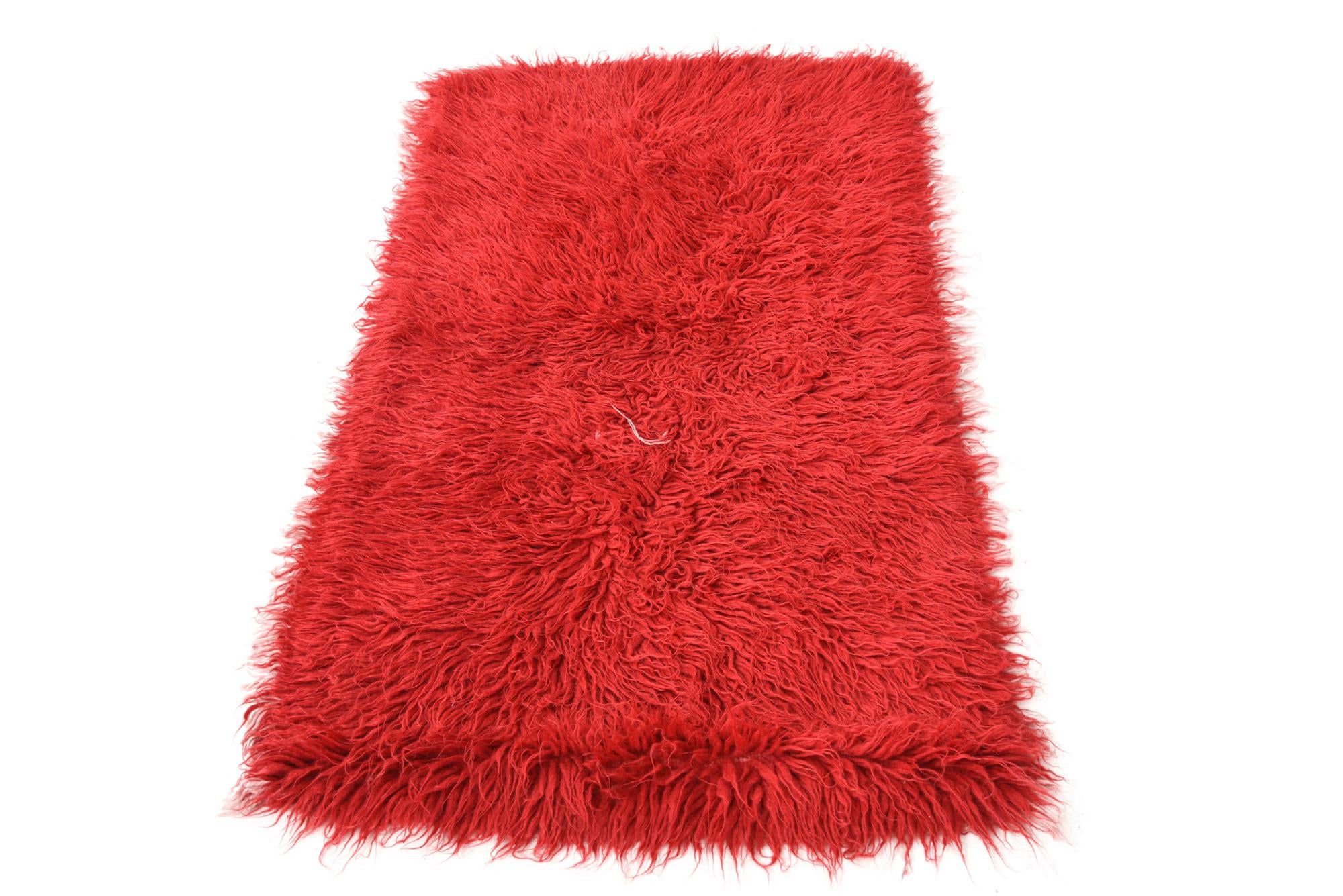 2' 6 x 4' 5 Hand Knotted Moroccan Wool Rug