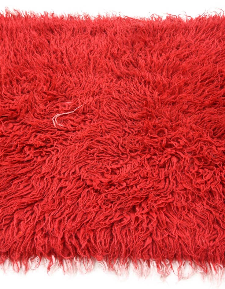 Detail image of 2' 6 x 4' 5  Hand Knotted Moroccan Wool Rug